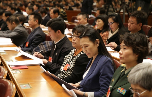 全國政協十二屆二次會議舉行第四次全體會議-4
