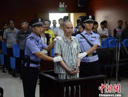 圖為宣判現場。翟李強攝