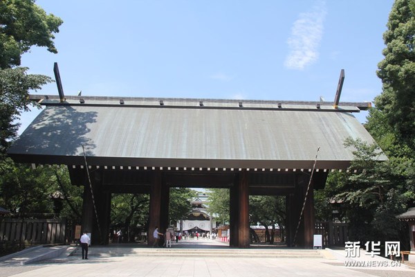 靖國神社大門。