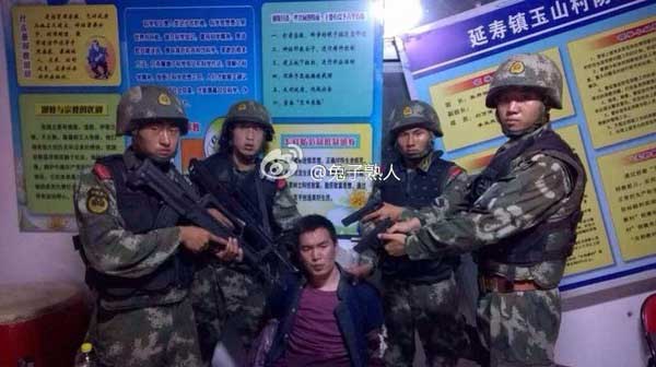 　9月3日晚，黑龍江殺警越獄案三號人物李海偉已被抓獲。