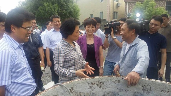 住浙全國政協委員視察1