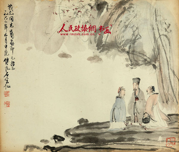傅抱石高仕圖（近現代）_副本_副本