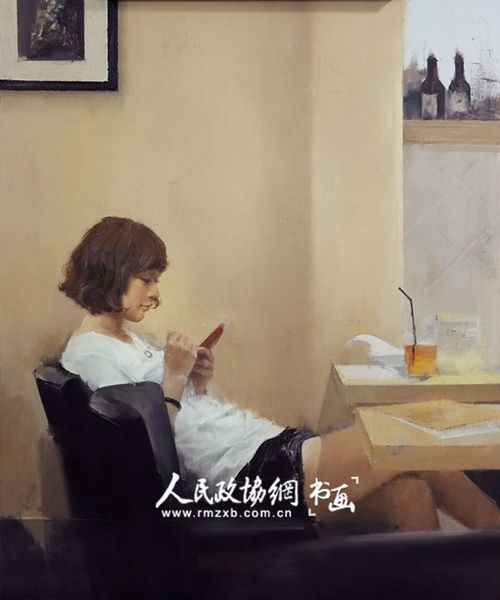 微信-下午茶（油畫）張軍_副本
