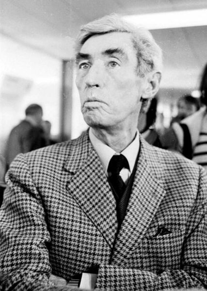 《丁丁歷險記》的作者、比利時著名漫畫家埃爾熱（1907-1983）。