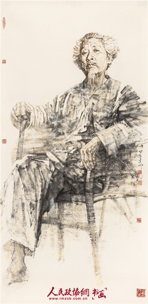 8 趙建成  石魯  260cm×126cm  2014年_副本