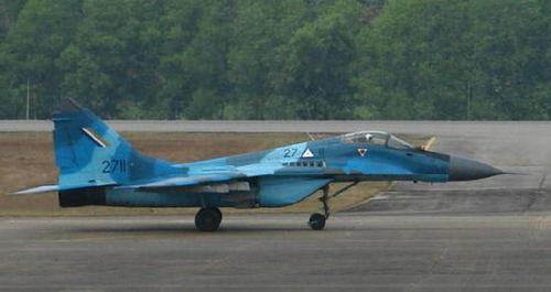 資料圖：緬甸空軍米格29戰機