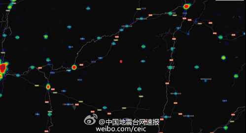 今日（3月30日9時(shí)47分）貴州劍河5.5級(jí)地震，震中距離劍河約39公里，距離凱里約84公里，震中附近人口熱力圖分布如下