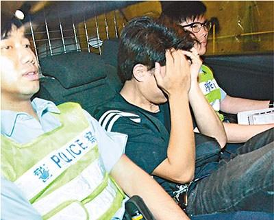 涉嫌藥駕的客貨車司機被捕帶署。