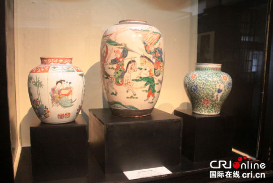 位于科倫坡的斯里蘭卡國家博物館珍藏的古代中國瓷器(拍攝:孫洋)