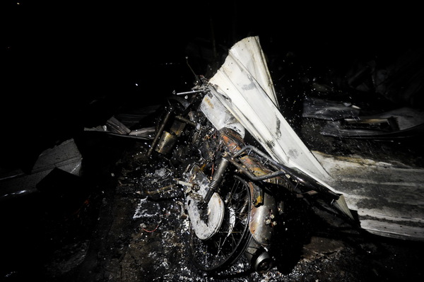 廣東東莞發生火災 疑黑油窩點爆炸 9