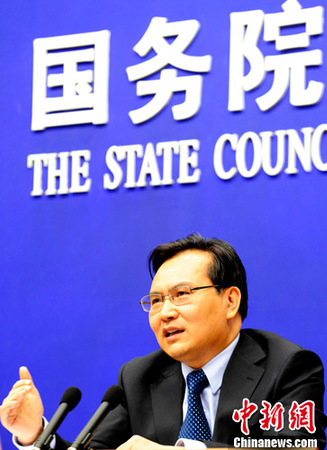 　資料圖：國(guó)家統(tǒng)計(jì)局新聞發(fā)言人盛來運(yùn)。中新社發(fā) 張勤 攝