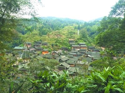 入選第一批中國傳統村落的貴州榕江縣大利村。