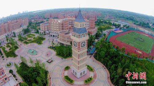 圖為學校內景。