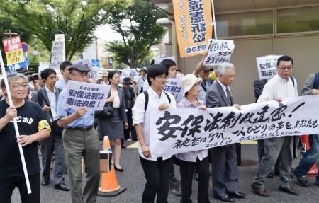 日埼玉318人集體訴訟日本政府 要求認(rèn)定安保法違憲
