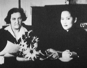 宋慶齡和鮑羅廷夫人
