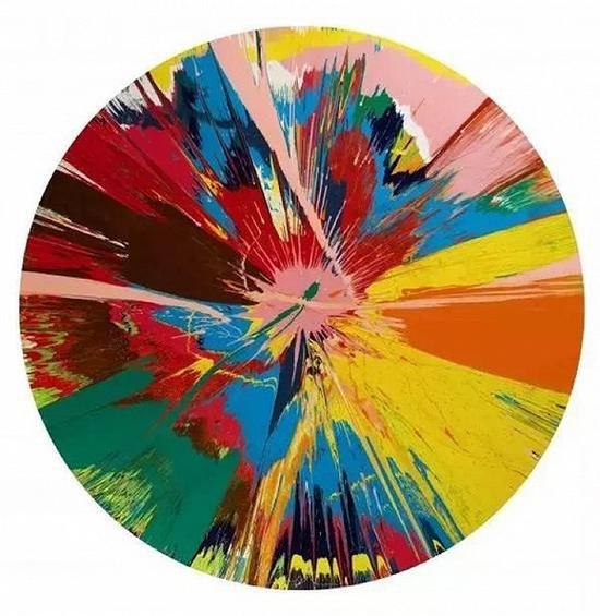 David Bowie生前收藏的當(dāng)代藝術(shù)大家Damien Hirst的畫(huà)作