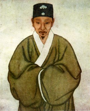 湯顯祖畫像（陳作霖1838年繪，俞平伯藏）