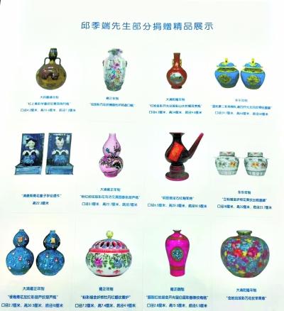 邱季端回應捐贈北師六千件陶瓷:沒看就質疑不公平