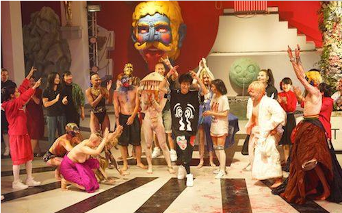 2016年6月8日，長征空間陳天灼個展“自在天”開幕現場表演