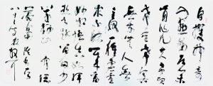 林散之書于1980年的草書橫幅