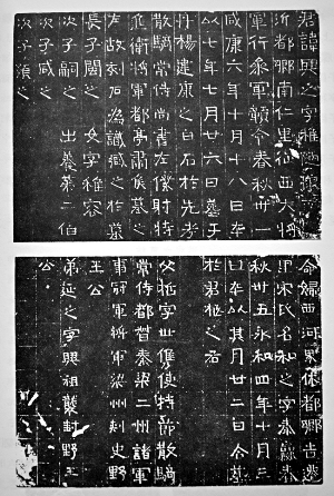 東晉咸康六年-七年（公元340-341年）王興之及妻宋和之墓志