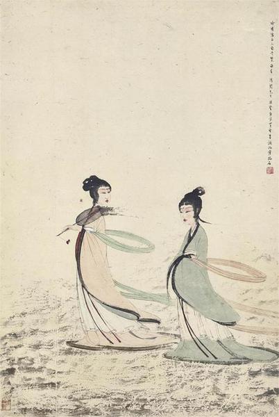 1945年《二湘圖》，2015年香港蘇富比3548萬元