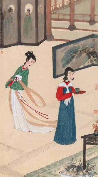  傅抱石《風(fēng)光好》，成交價(jià)：6612.5萬(wàn)元，圖片來源：中國(guó)嘉德