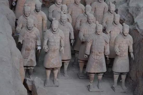 秦始皇兵馬俑 資料圖