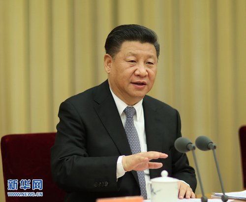 12月7日至8日，全國高校思想政治工作會議在北京舉行。中共中央總書記、國家主席、中央軍委主席習(xí)近平出席會議并發(fā)表重要講話。新華社記者 鞠鵬 攝