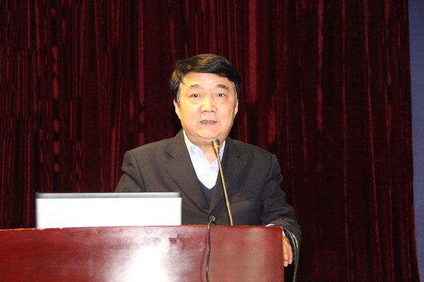 ９、蘇州大學黨委書記王卓君做主題發言。吳琛 攝影