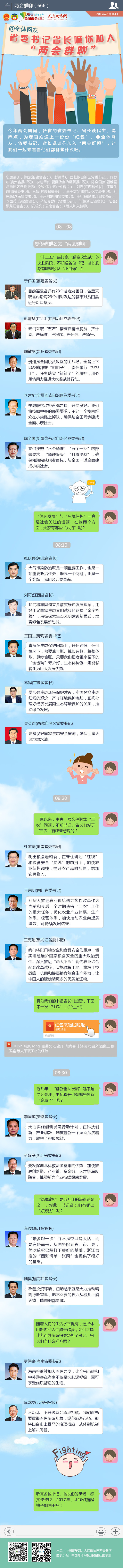 @全體網(wǎng)友 省委書記省長喊你加入“兩會(huì)群聊”-政協(xié)網(wǎng)