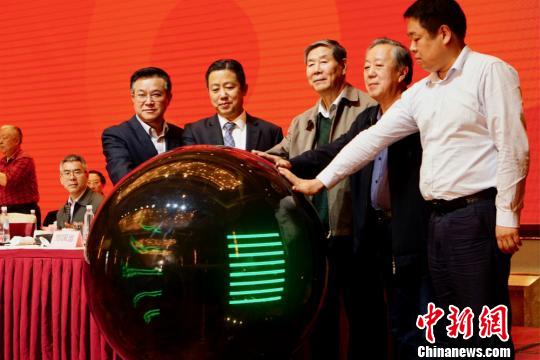 世界長壽之鄉紅豆杉長壽鎮調查認證項目啟動現場。　孫權 攝
