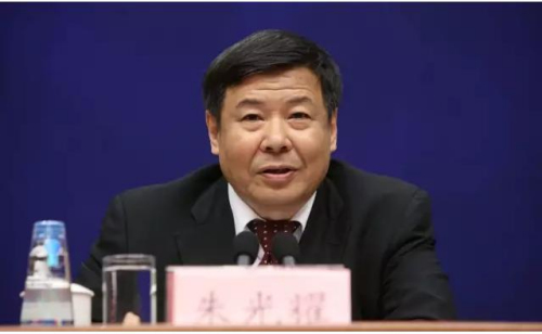 財政部副部長朱光耀。 <a target='_blank' href='http://www.chinanews.com/'>中新社</a>發 楊可佳 攝