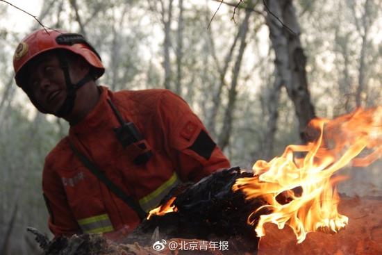 內蒙古那吉林場森林火災明火已撲滅 清理工作展開