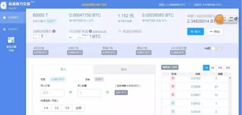 幣信比特幣標準算力交易，用戶注冊后可用比特幣買賣算力。算力是指比特幣礦機的計算能力，算力越高，礦機挖礦獲得比特幣的能力越強。目前由于挖礦的專業化和集中化，絕大部分個人已經很難通過自購礦機挖礦獲取比特幣。因此，技術能力強的挖礦公司可在市場出售自己的一部分算力給用戶，提前鎖定一部分利潤，用戶也可通過支付比特幣買入挖礦公司的部分算力，通過挖礦公司代理挖礦賺取比特幣。| Azure供圖