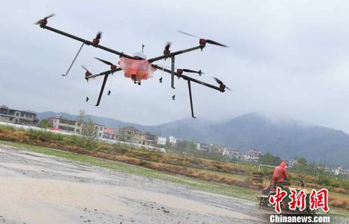 資料圖：無人機。　楊帆 攝