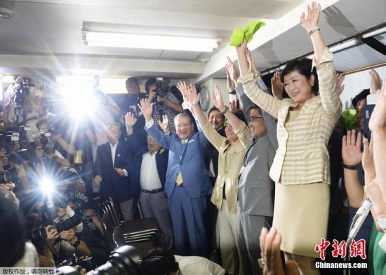 資料圖：東京都知事小池百合子。