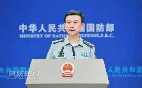 ▲6月29日，國防部新聞局副局長、國防部新聞發言人吳謙大校答記者問。