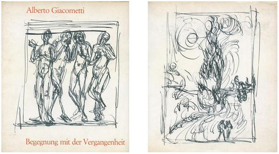 賈科梅蒂 Alberto Giacometti - 手稿