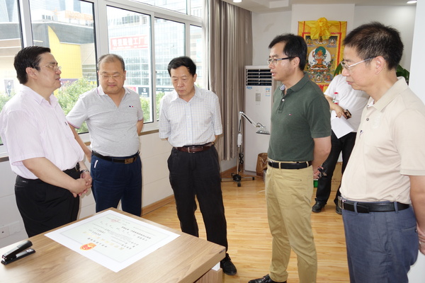 領導、專家參觀蕪湖華盛中醫醫院