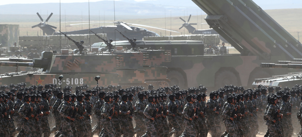   慶祝中國人民解放軍建軍90周年閱兵舉行