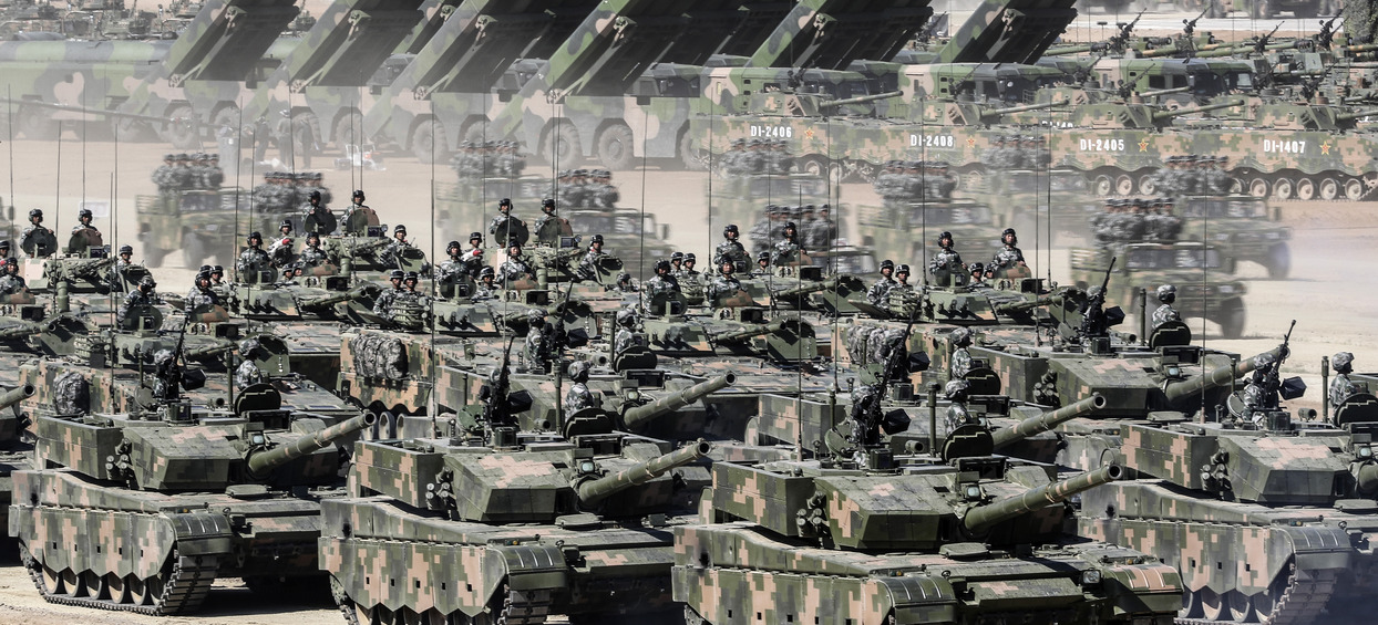    慶祝中國人民解放軍建軍90周年閱兵舉行