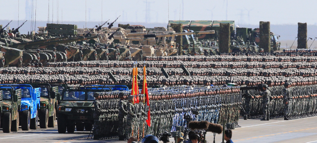     慶祝中國人民解放軍建軍90周年閱兵舉行