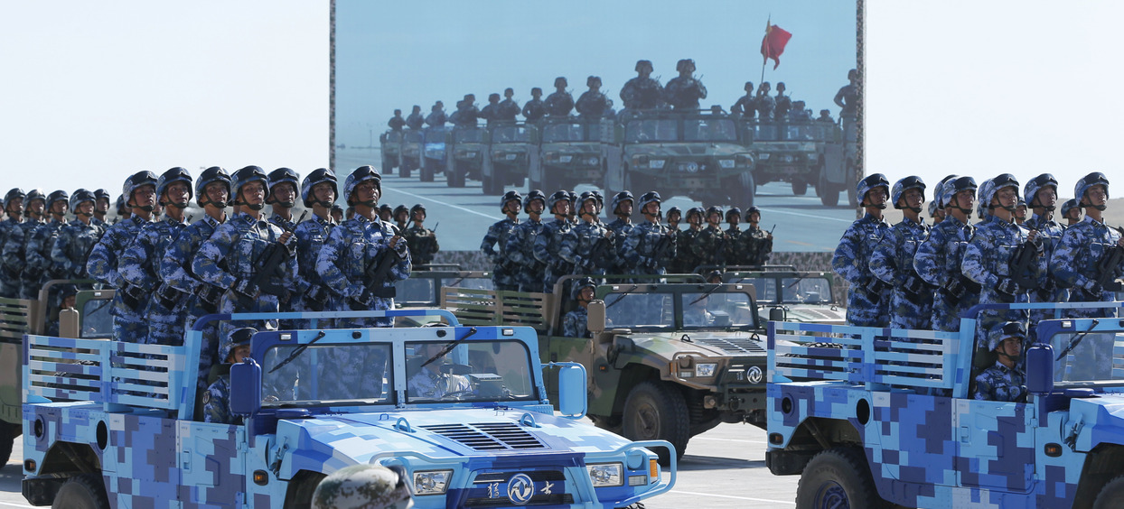       慶祝中國人民解放軍建軍90周年閱兵舉行
