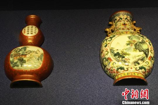 “明韻清風——景德鎮窯皇家瓷器藝術展”10日在安徽合肥開展。此次展覽共展出130余件(套)明清時期景德鎮窯瓷器?！垙?攝