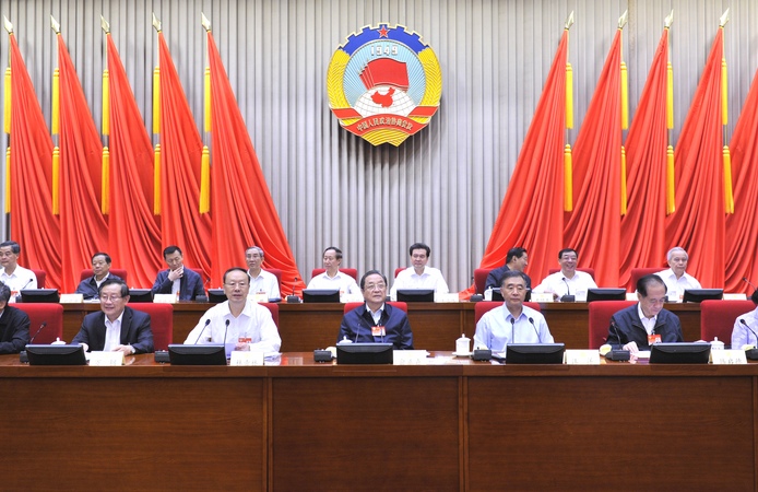 全國政協十二屆常委會第二十二次會議開幕