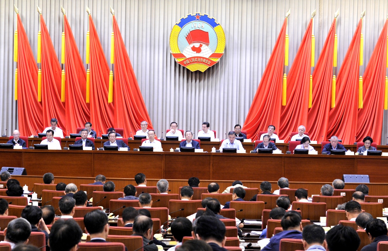 全國政協十二屆常委會第二十二次會議在京開幕