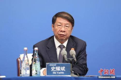 9月3日，中國(guó)代表團(tuán)財(cái)政部副部長(zhǎng)史耀斌在金磚國(guó)家領(lǐng)導(dǎo)人廈門會(huì)晤新聞中心舉行新聞發(fā)布會(huì)，介紹金磚國(guó)家財(cái)金合作進(jìn)展情況。<a target='_blank' href='http://www.chinanews.com/'>中新社</a>記者 盛佳鵬 攝