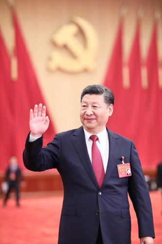 （3）習近平等領導同志親切會見出席黨的十九大代表、特邀代表和列席人員