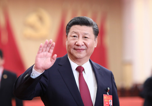 （4）習近平等領導同志親切會見出席黨的十九大代表、特邀代表和列席人員